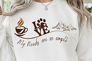 My Needs Are Simple PNG SVG, a Graphic by Vector Portal (Thumbnail 1 of 10)