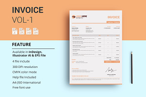 Invoice, a Print Template by alimran24