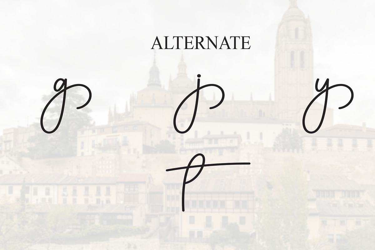 History | Script Font, a Handwritten Font by Scratchones (Photo 7 of 8)