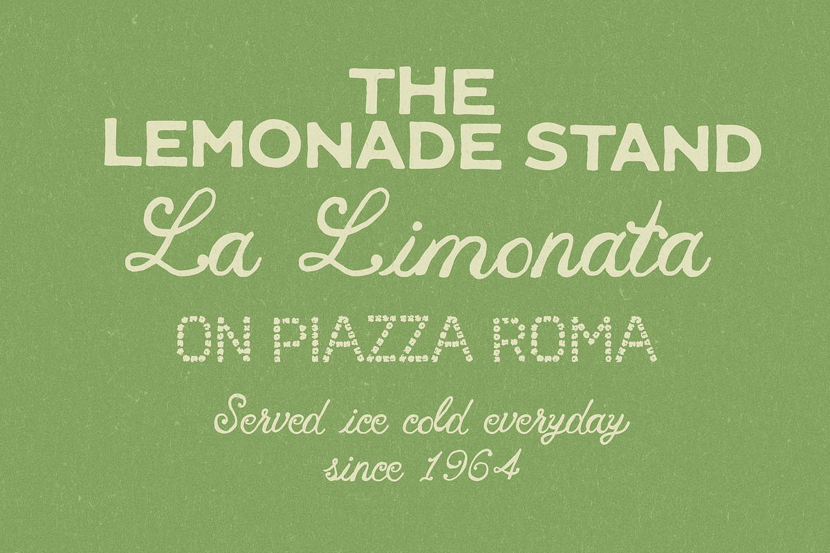 Handwritten Sign Painter Font Trio, a Handwritten Font by Laras Wonderland (Photo 2 of 10)