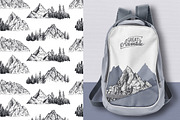 Mountains Vector Set, an Illustration by Molly art (Thumbnail 10 of 13)
