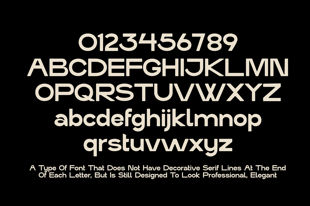 Minati - Modern Sans Serif Font, a Sans Serif Font by MaikoHatta (Photo 7 of 8)