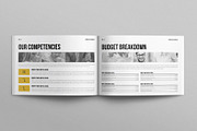 Business Plan Template Landscape, a Brochure Template by E-Type (Thumbnail 4 of 8)