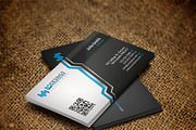 Corporate Business Card 16, a Business Card Template by RQ Designs (Thumbnail 3 of 5)