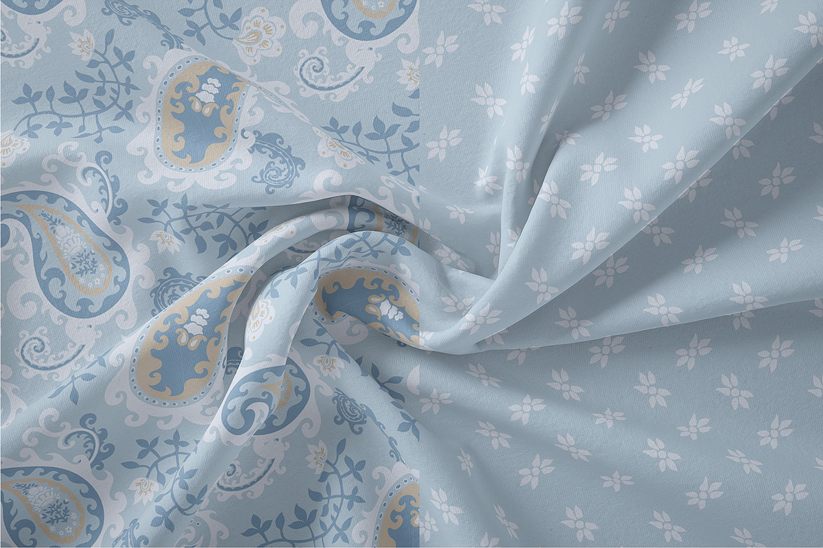 Damask seamless patterns, a Pattern Graphic by Sonulkaster (Photo 8 of 18)