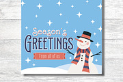 Season's Greetings Holiday Card, an Invitation Template by BF Studios (Thumbnail 1 of 4)