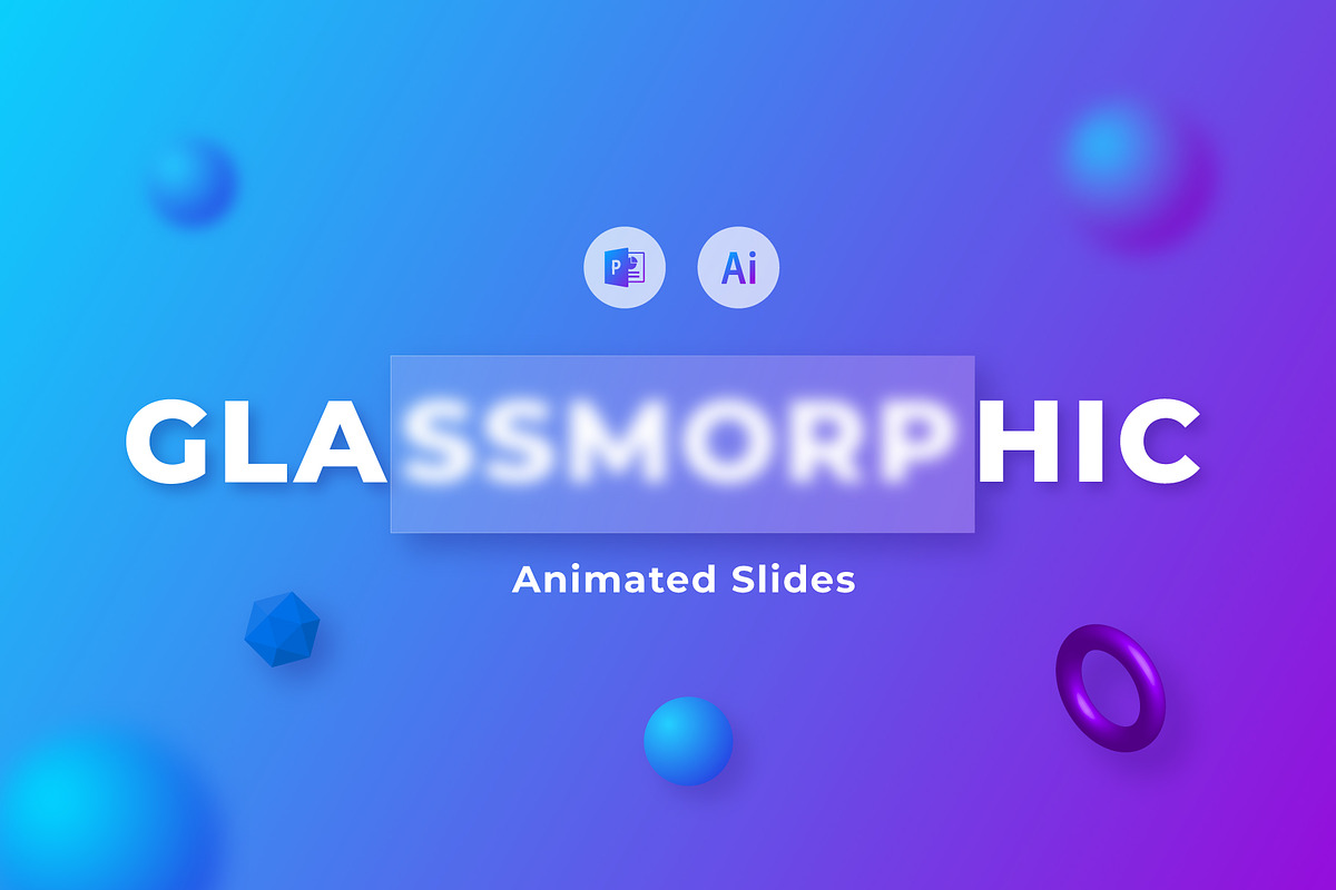 Glassmorphic Animated Presentation, a Presentation Template by Abert (Photo 1 of 7)