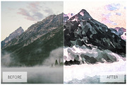Lovely Watercolor Effect Actions PS, an Action Add-On by ShutterPro (Thumbnail 52 of 71)