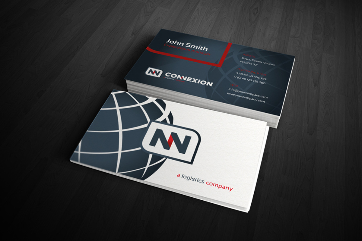 RW Transport Logistics Identity, a Stationery Template by Reclameworks (Photo 2 of 5)