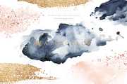 Blush & Navy-Watercolor Graphic Set, a Decorative Illustration by Graphic Box (Thumbnail 8 of 10)