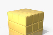 Rubik's Cube Low Poly PBR, an Object 3D Model by Daniel Mikulik (Thumbnail 4 of 9)