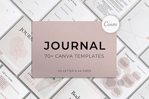 Journal Template Bundle For Canva