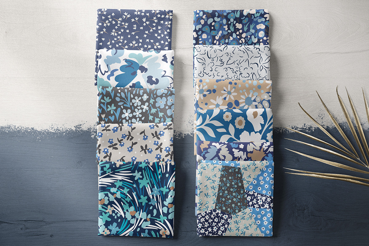 Meadow flowers Patterns Set, a Pattern Graphic by GALAKAM (Photo 6 of 11)
