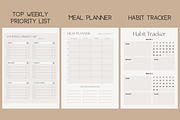 Planner Canva Templates Bundle, a Flyer Template by Oskar Wantopi (Thumbnail 6 of 14)