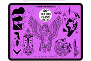 BUNDLE 2 - Tattoo Flash - Stamp Sets, a Brush Add-On by LA Studio Sthlm (Thumbnail 8 of 17)