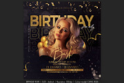 Birthday Flyer, a Flyer Template by Artolus (Thumbnail 1 of 2)