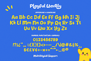 Playful Wavely Fun Friendly Display, a Handwritten Font by Haps Space (Thumbnail 7 of 8)
