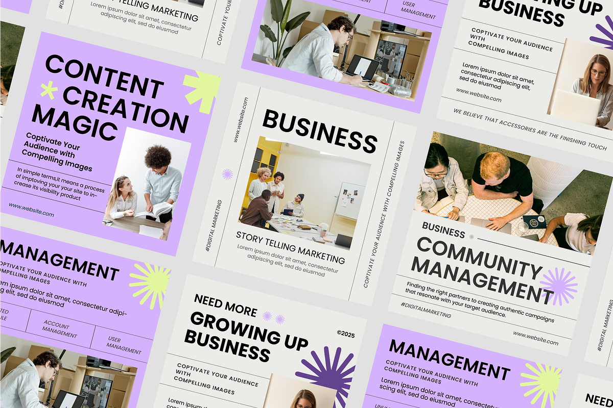 Digital Marketing Instagram Post, a Social Media Template by SquidPixey (Photo 6 of 6)