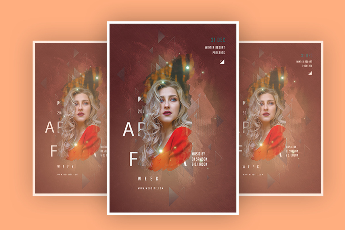 Artist Flyer, a Flyer Template by What a Story (Photo 2 of 2)