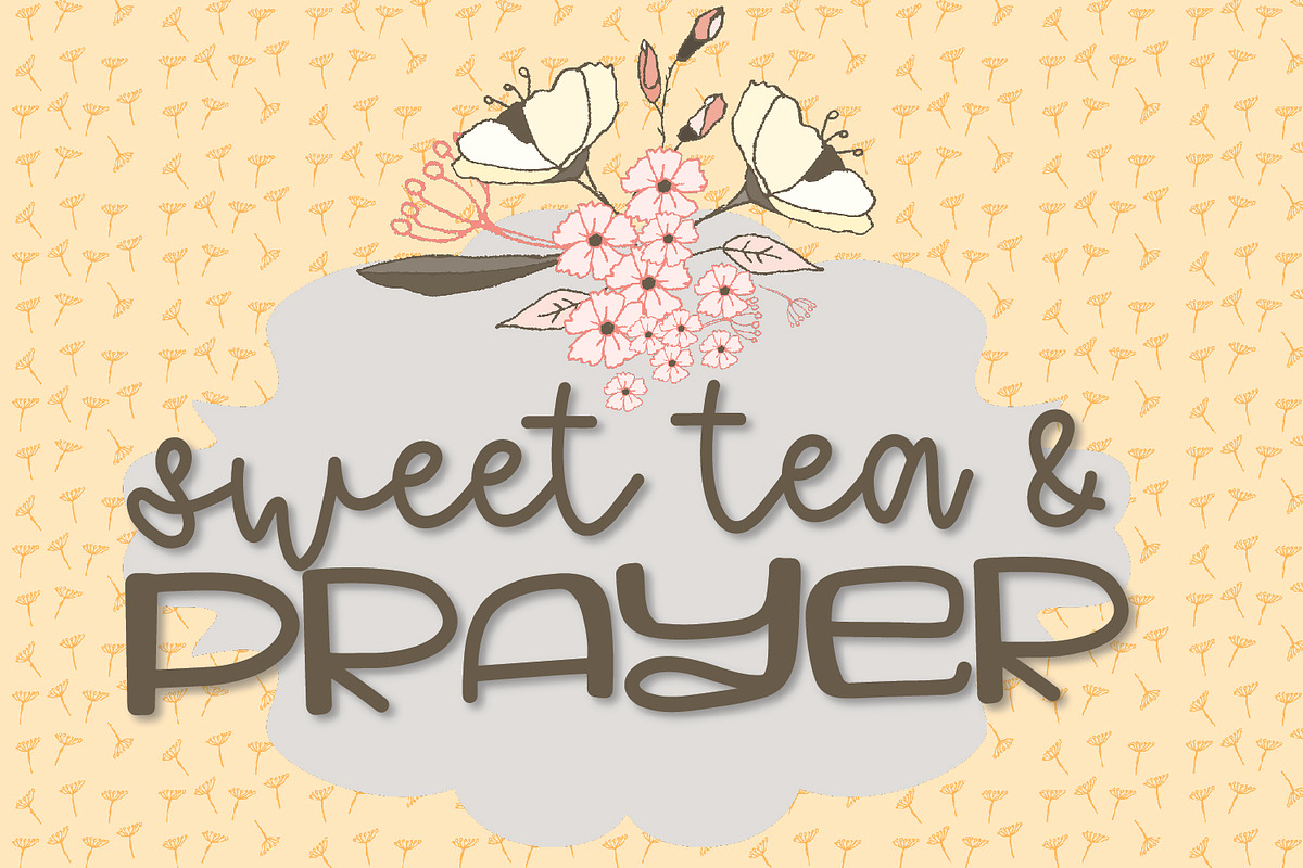 Foamy Dessert - A Font Pair preview 4