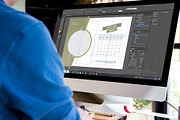 Calendar Template/Landscape 2026-28, a Stationery Template by Design Zone (Thumbnail 8 of 8)