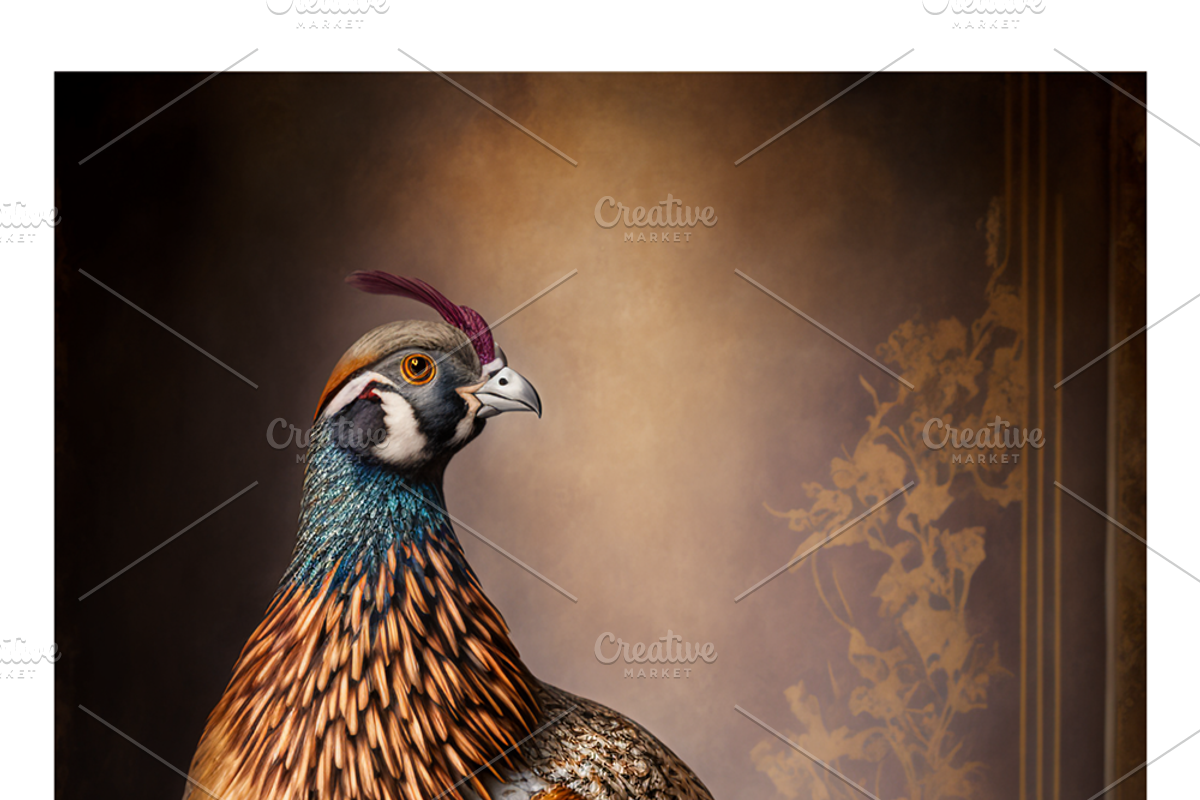 Biwi Collection · Majestic Birds, a Texture Illustration by milatovar (Photo 10 of 17)