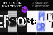 Distortion Text Effect - 12 in 1, a Layer Style Add-On by dokudokunomi (Thumbnail 1 of 13)
