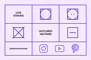 Laundry Symbols | Line icons, an Outline Icon by Abstracto-Create (Thumbnail 5 of 7)