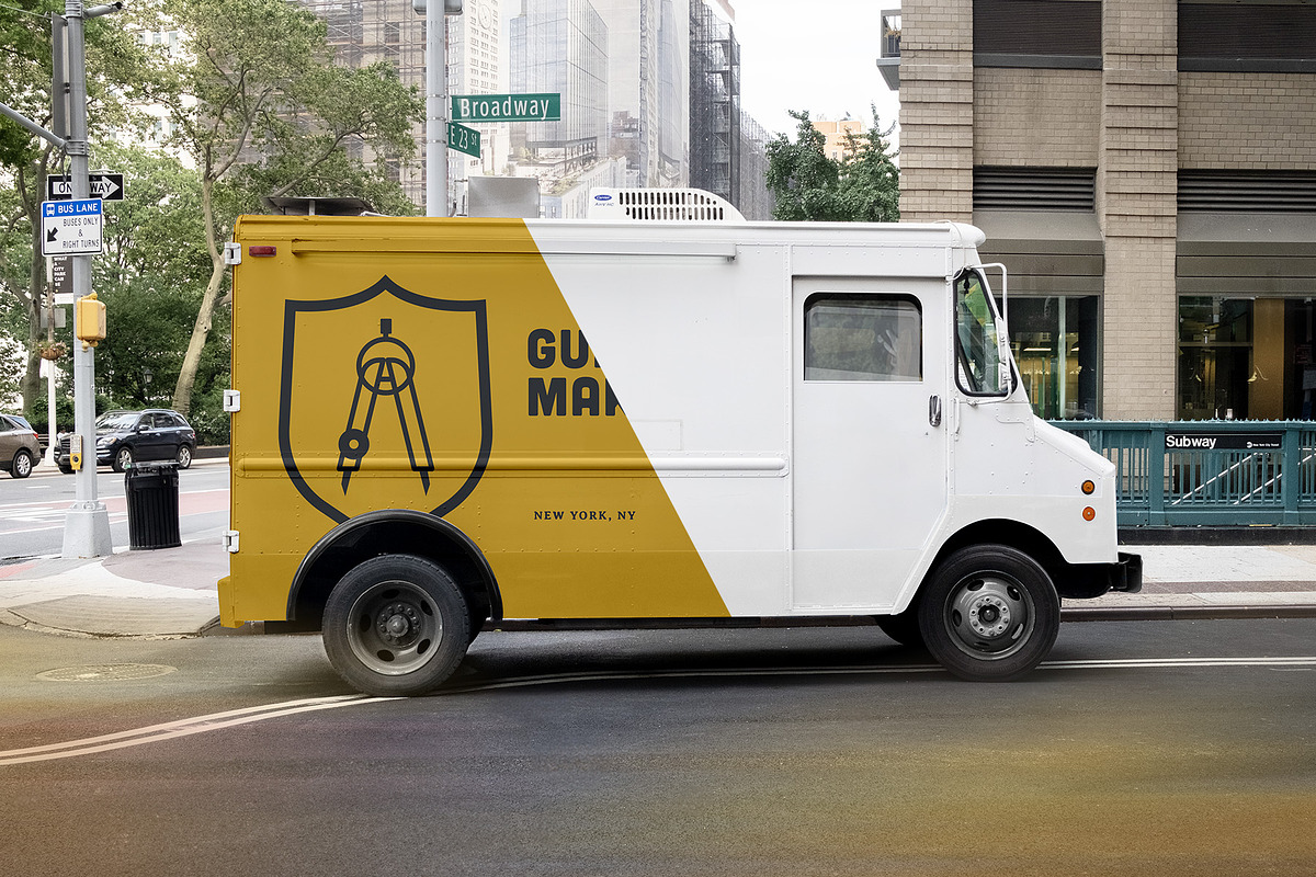 Vehicle Wrap Photoshop Template, a Mockup by SUH-NY (Photo 14 of 14)
