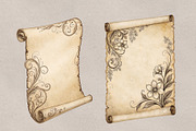 Vintage Decorative Borders & Frames, a Decorative Illustration by MRI STUDIO (Thumbnail 24 of 34)