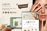 Jabon - Organic Soap WordPress Theme, a WordPress Template by ThemesRain (Thumbnail 1 of 3)