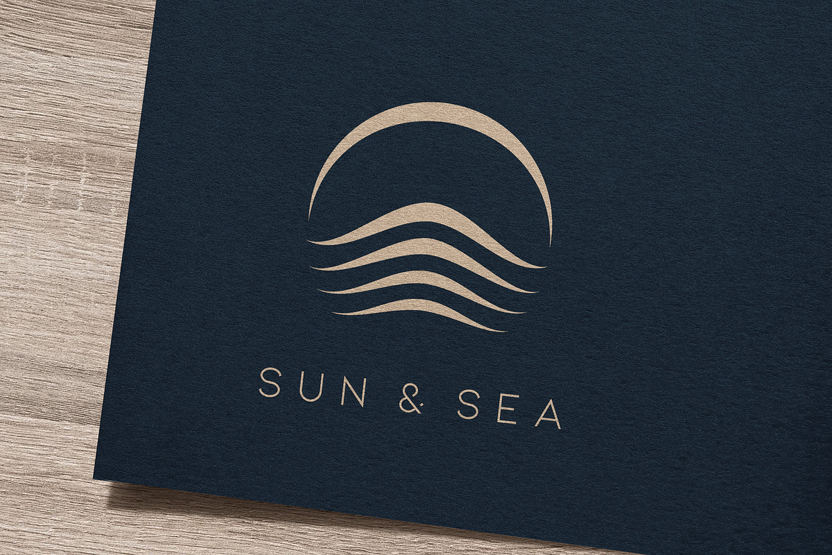 Sun & Sea Logo, a Branding & Logo Template by IKarGraphics (Photo 1 of 6)