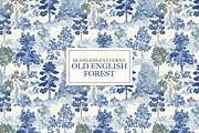 Old English Forest Seamless Patterns, a Pattern Graphic by Digital Museum (Thumbnail 6 of 10)