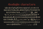 Pirates rum vintage typeface, a Symbol Font by Fractal fonts & graphics (Thumbnail 3 of 5)