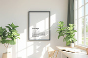 Wall Deco Define Word, a Decorative Illustration by YG STUDIO (Thumbnail 4 of 6)