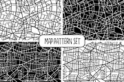 Map Pattern Set, a Pattern Graphic by Franzi draws (Thumbnail 1 of 5)
