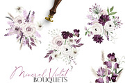 Watercolor flower - Mineral Violet, an Illustration by Beigetime (Thumbnail 3 of 14)