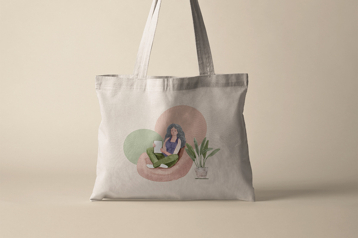 Work from Home with people concept, a Person Illustration by CreativeValuation (Photo 11 of 13)