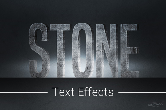 Stone Text Effects Mockup preview 7