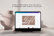Chic Gift Certificate Template, a Card Template by LePosey Studio (Thumbnail 5 of 6)