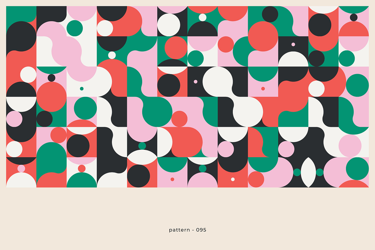 GeoAbstract - 100 Vector Patterns, a Pattern Graphic by Léo Alexandre (Photo 22 of 22)