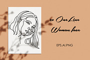 Woman Minimal Line Art Collection, an Illustration by velychko.ua (Thumbnail 2 of 18)