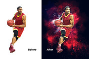 Powder Explosion Photo Effect, a Brushes & More by Pixel Gallery (Thumbnail 4 of 10)