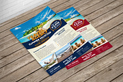 Travel Agency Flyer Template, a Flyer Template by JanySultana (Thumbnail 4 of 5)