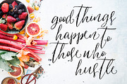 Indulgence Script Font Duo, a Script Font by Creativeqube Design (Thumbnail 2 of 18)