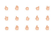 Smooth Hand Cursors, an Icon by Mantas Bac (Thumbnail 3 of 4)