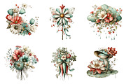 Whimsical Spring Clipart, an Illustration by CreationArt (Thumbnail 7 of 7)