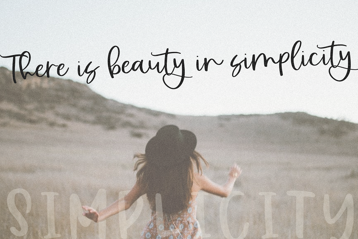 Falling Leaves | Script Font Trio preview 6