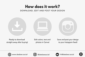 Gold Instagram Carousel Posts Canva