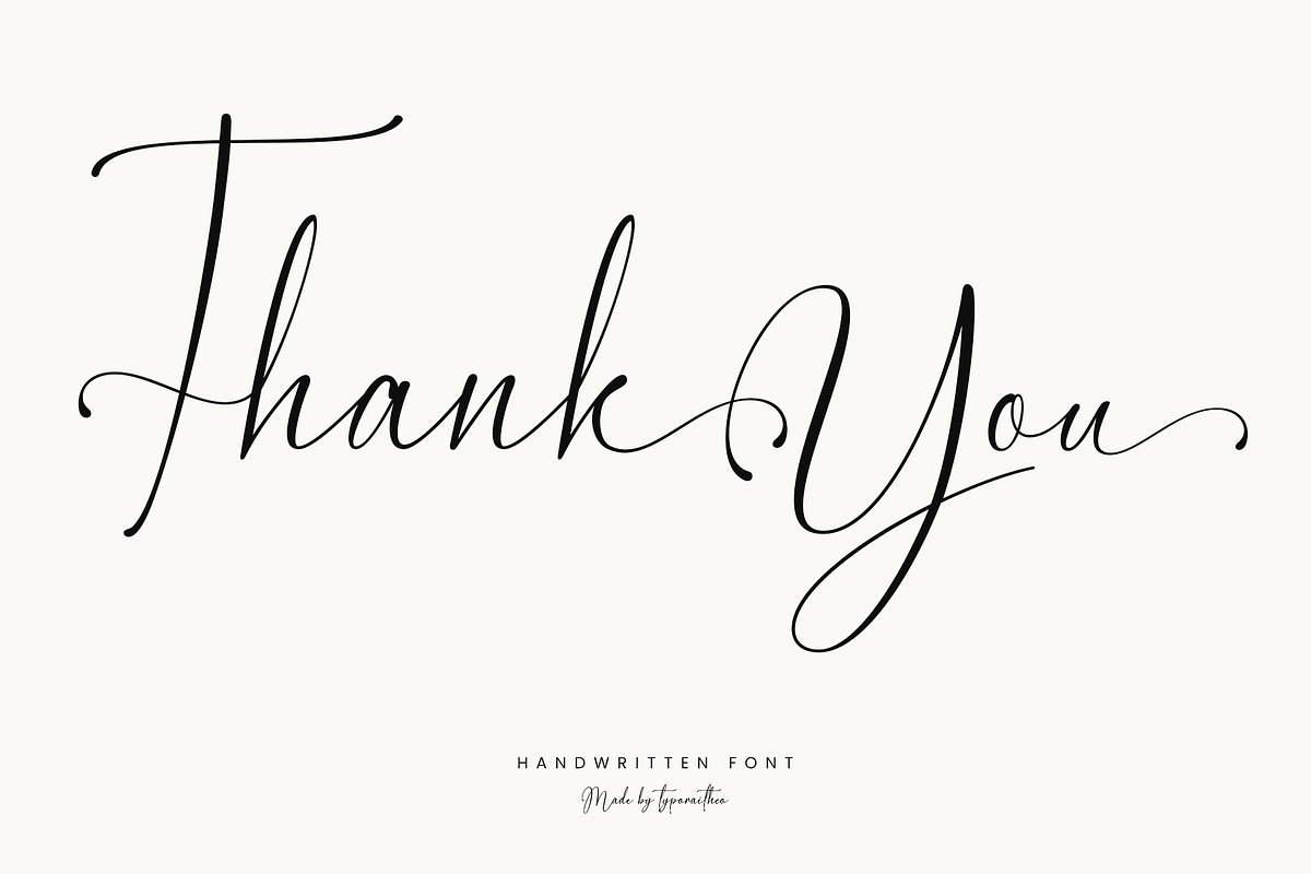 Faith Claire | Elegant Script Font, a Script Font by Typoraith Co (Photo 11 of 11)